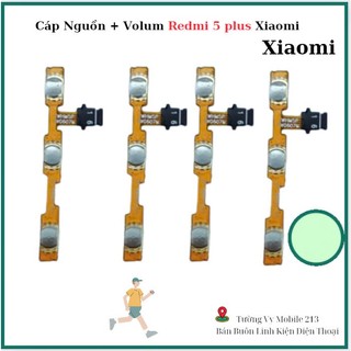Cáp Nguon + Volum xiaomi Redmi 5 Plus
