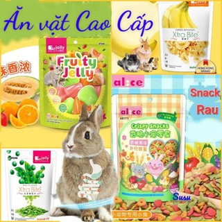 JOLLY/ ALICE - Ăn vặt Cao cấp cho Thỏ, Bọ, Hamster, Chinchilla, Sóc...