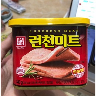 Thịt hộp hàn quốc lotte the luncheon meat hàn quốc 340gr