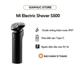 Máy cạo râu Xiaomi Smart Electric Shaver S500 - Hàng chính hãng