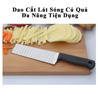 Dao cắt lát sóng củ quả đa năng tiện dụng