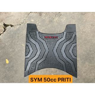 Thảm cao su lót chân xe sym 50cc priti