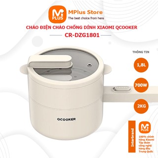 Chảo điện chảo chống dính đa năng Xiaomi Qcooker CR-DZG1801 dung tích 1,8L công suất 700w, tự động ngắt khi quá nhiệt