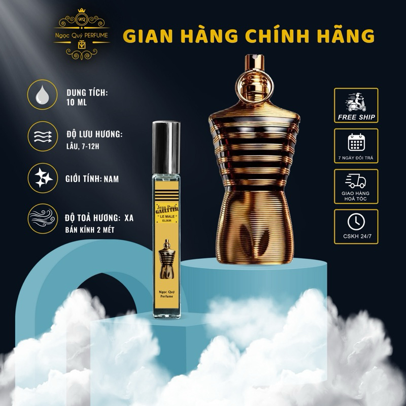 [Mẫu Thử 10ML] - Nước Hoa Le Ma Le  Elixir