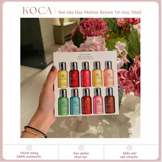 Set 10 chai sữa tắm Molton Brown Discovery Bathing Collection l 30ml