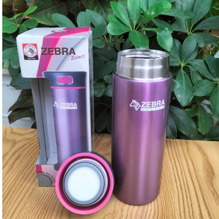 Bình Giữ Nhiệt 112996 Zebra Thái Lan 400ml. Inox 304 Cao Cấp