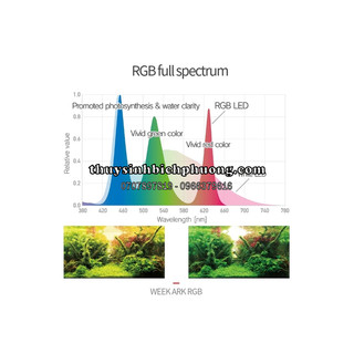 ĐÈN LED WEEK ARK RGB 95W - ĐÈN CHO HỒ CÁ THỦY SINH