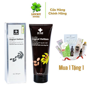 Tẩy da chết body cafe dr cell