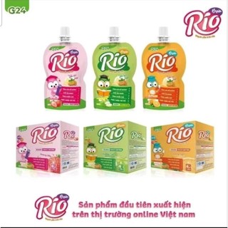 1 thùng Thạch Yến Brain Rio G24 - Giúp bé tăng trưởng chiều cao,phát triển trí não,ăn ngon,đề kháng khỏe mạnh