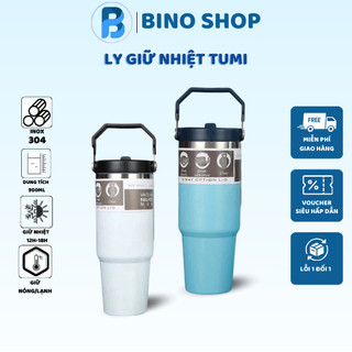 Ly giữ nhiệt TUMI inox 304-dung tích 900 ml có quai xách