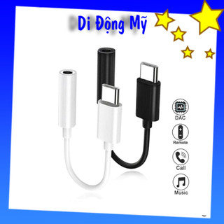 Dây chuyển jack 3.5 sang Type C - Dây chuyển đổi tai nghe jack 3,5 mm sang cổng Type C