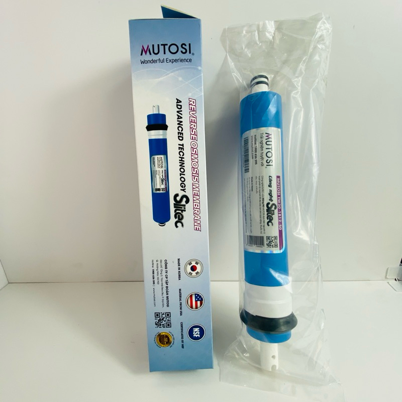 Màng lọc RO cho máy lọc nước Mutosi [CHÍNH HÃNG]