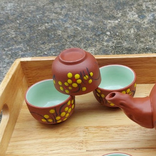 Chén Uống Trà Đất Nung Bát Tràng