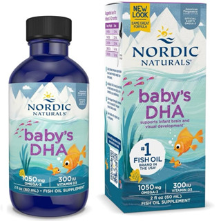 Children DHA Nordic Naturals bổ sung DHA, OMEGA 3, VITAMIN D3 cho trẻ từ 0-6 tuổi