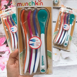 Bộ Thìa Mềm Báo Nóng Munchkin (4c) [BabyUS]