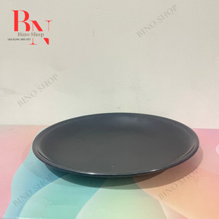 Dĩa Tròn Nhựa Melamine Nhám 18.5cm (DA07N)