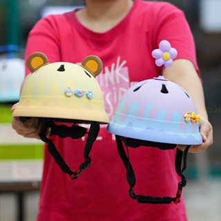 Nón Bảo Hiểm Trẻ Em Tai Bèo, Điều Chỉnh Size, Dành Cho Bé 2-7 Tuổi, Bảo Hành 1 Năm