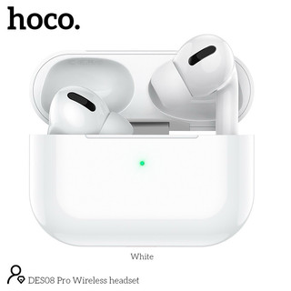 Tai nghe Bluetooth Hoco DES08 pro (Trắng) pin 7 tiếng - Hàng chính hãng