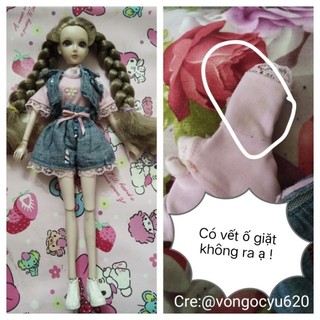 Quần áo búp bê size Yati , Xinyi ( không kèm búp bê và giày ) .