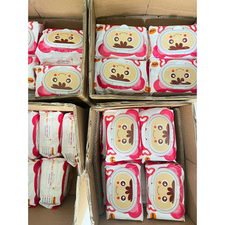 Combo 5 bịch khăn giấy ướt baby wipes. loại 365g không mùi không cồn, an toàn cho trẻ. khăn giấy khổ lớn tiện dụng.