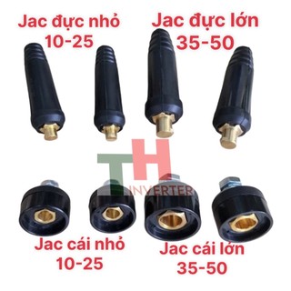 Giắc nối nhanh máy hàn, giắc đực – cái 10-25 35-50