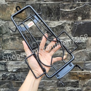 Baga xe exciter 150-155 inox 10li sơn đen titan