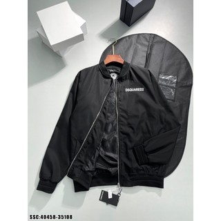 Áo khoác bomber unisex nam nữ, áo gió 2 lớp thêu mặt trước