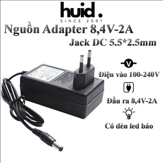 Nguồn adapter tự ngắt 8,4v-2a