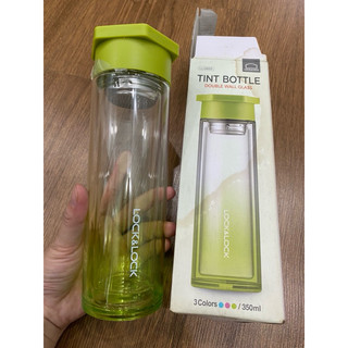 Bình đựng nước thủy tinh lock&lock crystal 350ml llg653vol