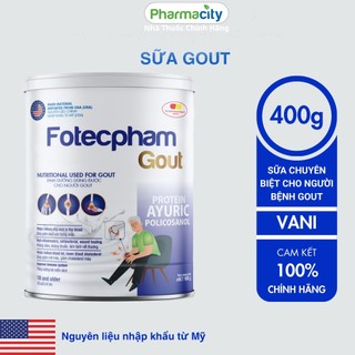 Sữa  Bột Cho Người Lớn Tuổi Bị Gout Và Đau Xương Khớp Hàng Chính Hãng