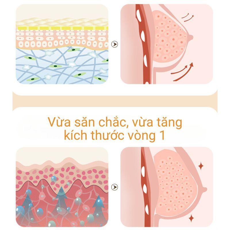 kem nở ngực tăng vòng 1 hiệu quả chính hãng Sadoer 60g kem nâng ngực upsize cho nữ Sa308