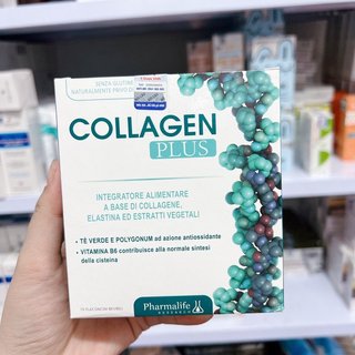 [Mẫu mới 2025] Pharmalife Thực Phẩm Bổ Sung Collagen Cao Cấp Châu Âu, Trẻ Hóa Da Collagenat No-Age 10 ống x 25ml
