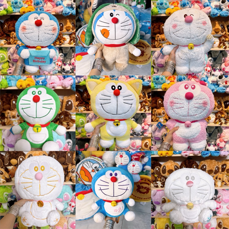 Gấu bông Doraemon 2hand Nhật chính hãng