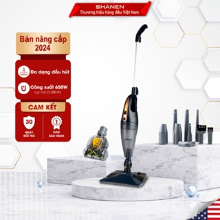 Máy hút bụi lau sàn nhà cầm tay đa năng SHANEN, Hút nệm, sàn nhà, ngõ ngách
