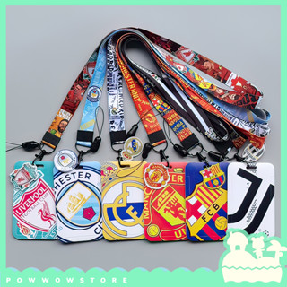 [Sẵn VN] Dây Đeo Kèm Bao Đựng Thẻ Nhân Viên Nhựa ABS Phong Cách Thể Thao Sport Đá Banh Football