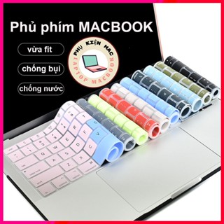 Lót Phủ Bàn Phím Macbook US Đủ Dòng, Lót Phủ Phím Macbook Đen, Trong Suốt Chất Liệu Silicon
