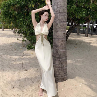 ĐẦM LỤA KHOÉT EO SALE KÈM ẢNH THẬT