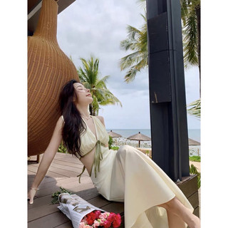 ĐẦM LỤA KHOÉT EO SALE KÈM ẢNH THẬT