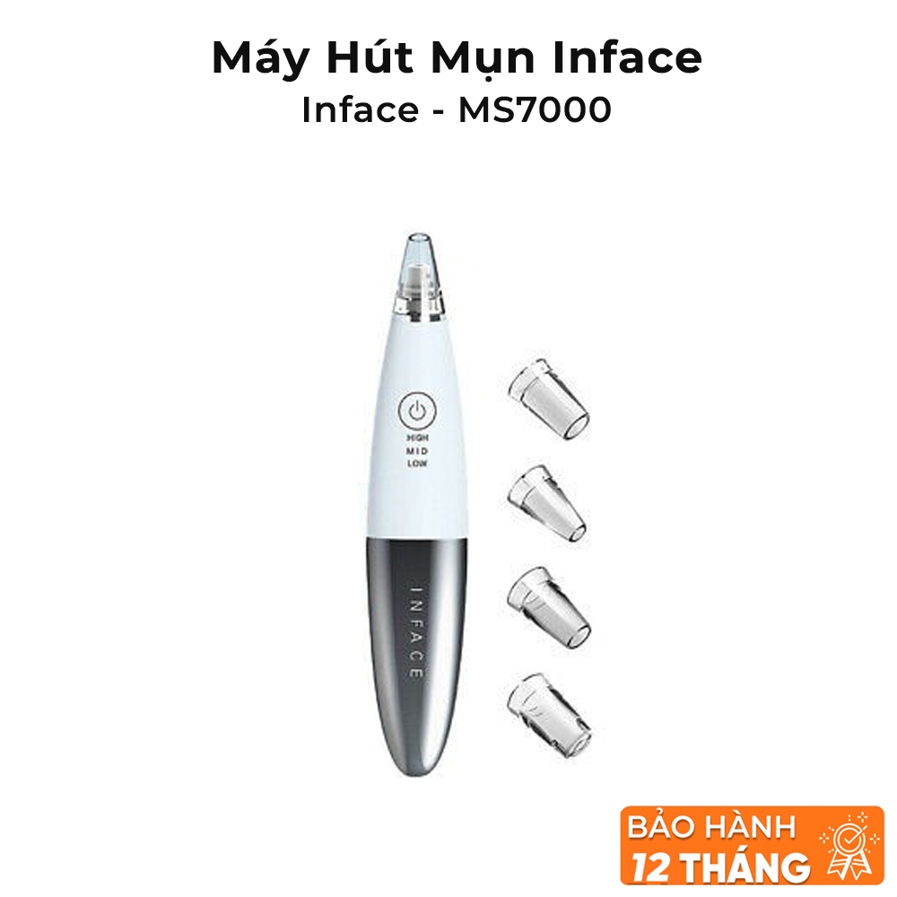 Máy hút mụn Inface - MS7000, hút mụn đầu đen, mụn cám hỗ trợ làm sạch cho da mặt của bạn