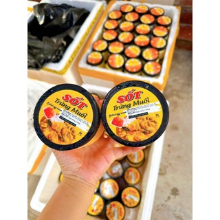 Sốt trứng muối phomai
