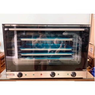 (hỏa tốc) Lò nướng đối lưu (phun sương) Jieguan 120 lit (khay 40x60) - Bảo hành 18 tháng