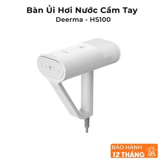  Bàn là hơi nước DEERMA HS100 máy ủi hơi nước cầm tay nhỏ gọn công suất 1000W là phẳng các loại vải 