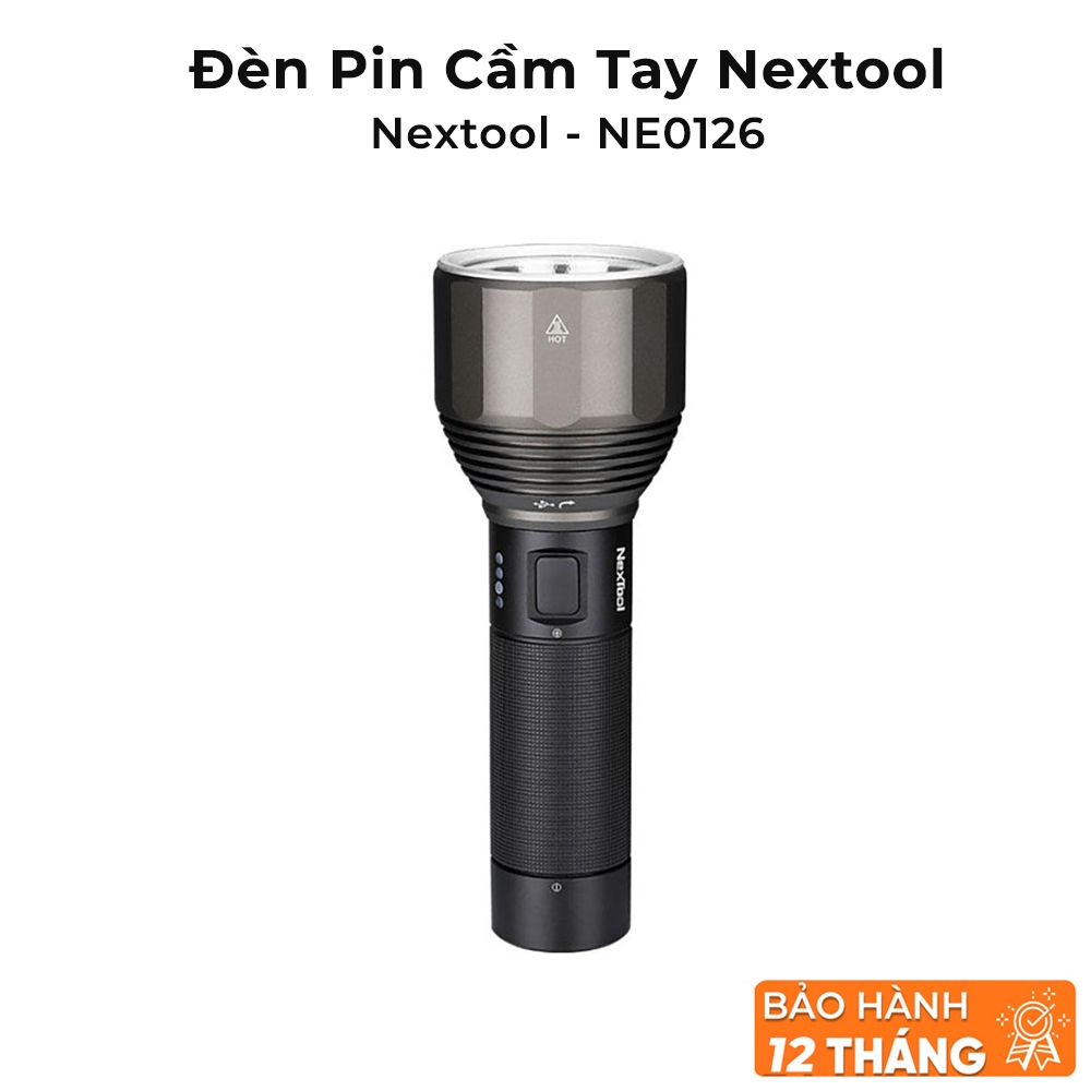 Đèn pin cầm tay Nextool NE0126 [CHÍNH HÃNG] pin trâu dung lượng pin 5000mAh