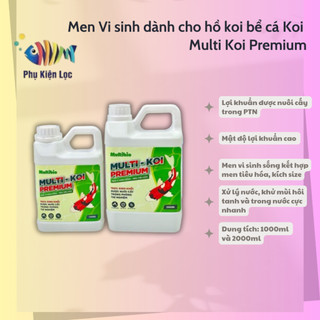 Men Vi sinh dành cho hồ koi bể cá Koi Multi Koi Premium
