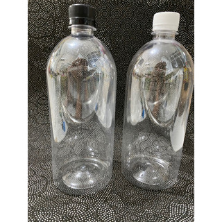 (Giásỉ) combo 15 - Chai Nhựa fi28 1000ml + nắp đen/trắng (mua số lượng ít dễ móp, nên trừ hao)