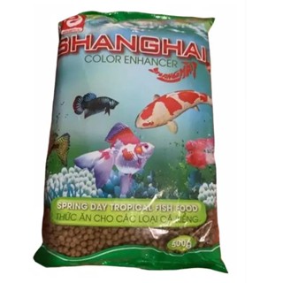 Thức ăn cho cá ShangHai hạt Trung (3) 500g