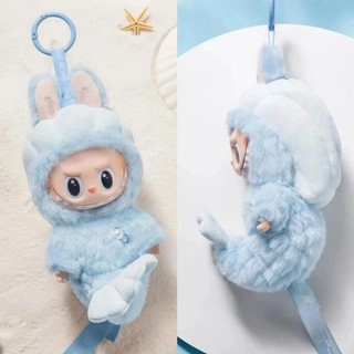 Mô hình Labubu Merlion - labubu plush pendant Singapore limited mermaid doll - labubu đuôi cá - decor