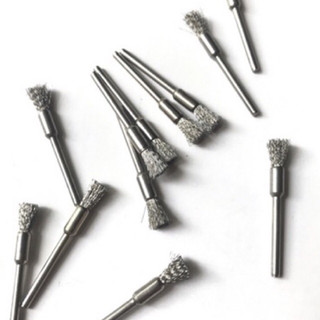 Chổi bút thép đánh gỉ 5mm cán 3mm