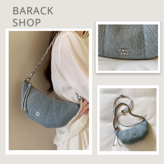 Túi nữ Túi kẹp nách Chio2nd kèm dây xích hàng nội địa Trung chất vải siêu đẹp 022# - Barack.Shop