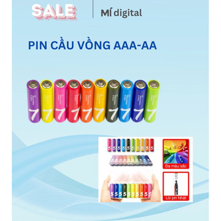 Bộ 10 pin tiểu aaa zmi zi7 rainbow